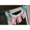 One Highchair Banner. Ships in 1-3 Business Days. Airplane Party Decoration.