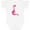 AA-White, variant on Inktastic Cute Pink Dinosaur Girls Baby Bodysuit