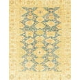 thumbnail image 1 of Ahgly Company Machine Washable Indoor Rectangle Abstract Mustard Yellow Area Rugs, 4' x 6', 1 of 7
