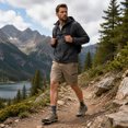 thumbnail image 4 of YOUTHUP Men's Waterproof Outdoor Hiking Shoes Breathable Lace-Up Trail Sneakers with Non-Slip Rubber Outsole, 4 of 6