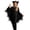 #08-Black, variant on Kids Bat Jumpsuit With Glowing Wings Halloween Dress Up Outfit For Party Night Fun