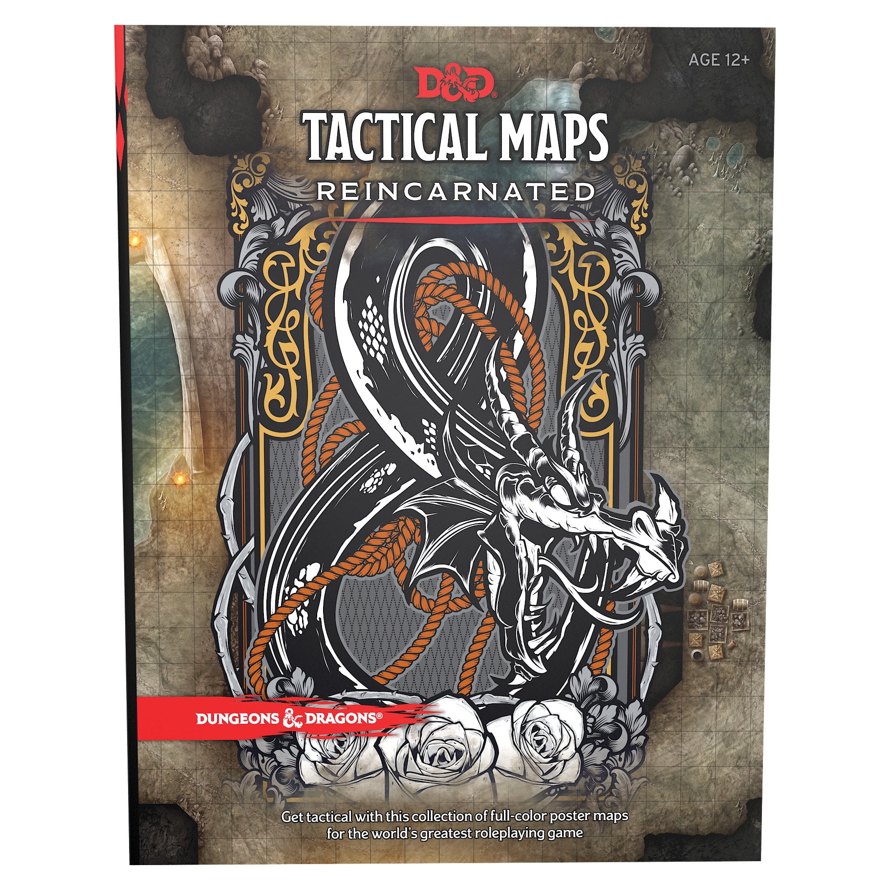 & Dragons: Dungeons & Dragons Tactical Maps Reincarnated (D&d Accessory) (Other) - Walmart.com