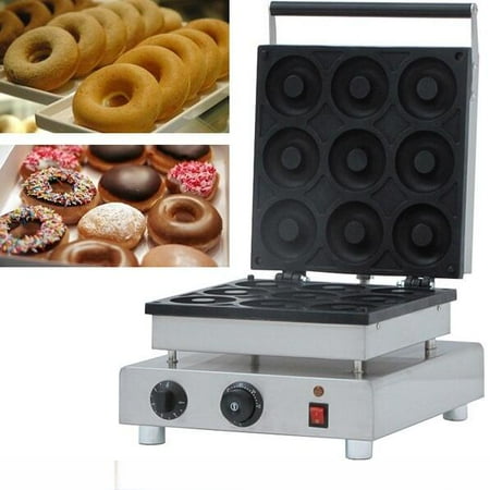 donut machine maker commercial doughnut mini 110v 9pcs baker electric nonstick dialog displays option button additional opens zoom 220v stick