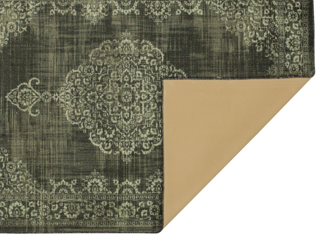 Mohawk Home Precision Printed Rug, Aria Charcoal, 5' x 7'