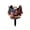 1PCS, variant on JWZZYD Bald Eagle with American Flag Wrought Iron Garden Stake, 11.8" Patriotic Yard Art, Weatherproof Metal Decor for Independence Day, Memorial Day & Outdoor Patriotic Themed Landscaping, 1 Pack