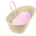 YOHOME Baby Moses Basket Super Soft Bubble Bed Baby Crib Care Pad