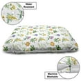 thumbnail image 3 of Thistle Pet Bed, Botanical Composition of Sketch Style Organic Herbs on White Background, Chew Resistant Pad for Dogs and Cats Cushion with Removable Cover, 24" x 39", Multicolor, by Ambesonne, 3 of 4