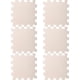 thumbnail image 4 of Beige Foam Floor Tiles Needle Knit Floor Mats for DIY Use 6Pcs Set, 4 of 5