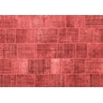 thumbnail image 1 of Ahgly Company Indoor Rectangle Patchwork Red Transitional Area Rugs, 7' x 10', 1 of 4