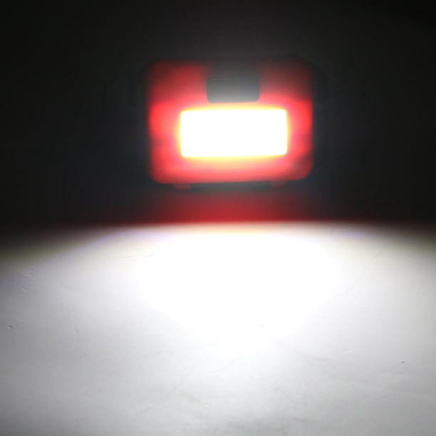 3 modos fuerte LED COB faro al aire libre camping mini linterna (rojo) Tmvgtek excursión de campamento
