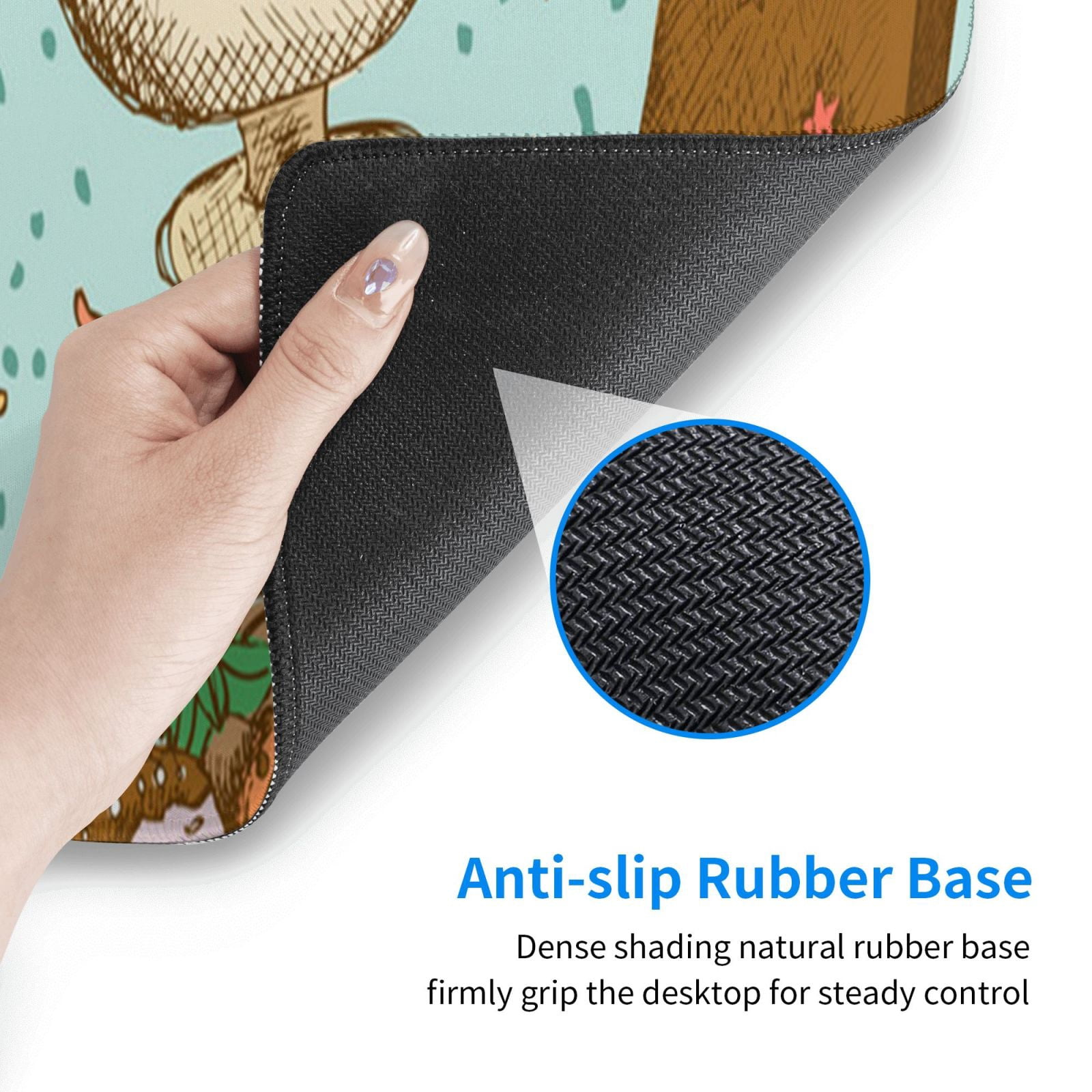 Icecream Ice Cream Sweet Mouse Pad Extended Large Gaming Mousepad Non-Slip Rubber Big Keyboard Desk Mat 31.5 X 11.8 Inch