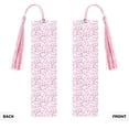 thumbnail image 2 of Kdxio Cute Rabbit Flower Print Metal Tassel Bookmarks,Perfect Gift for Art Lovers and Bookworms Metal Bookmarks for Women, 2 of 8