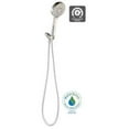 thumbnail image 2 of Glacier Bay Modern 6-Spray 4.5 in. Single Wall Mount Handheld Adjustable Shower Head in Brushed Nickel, 2 of 2
