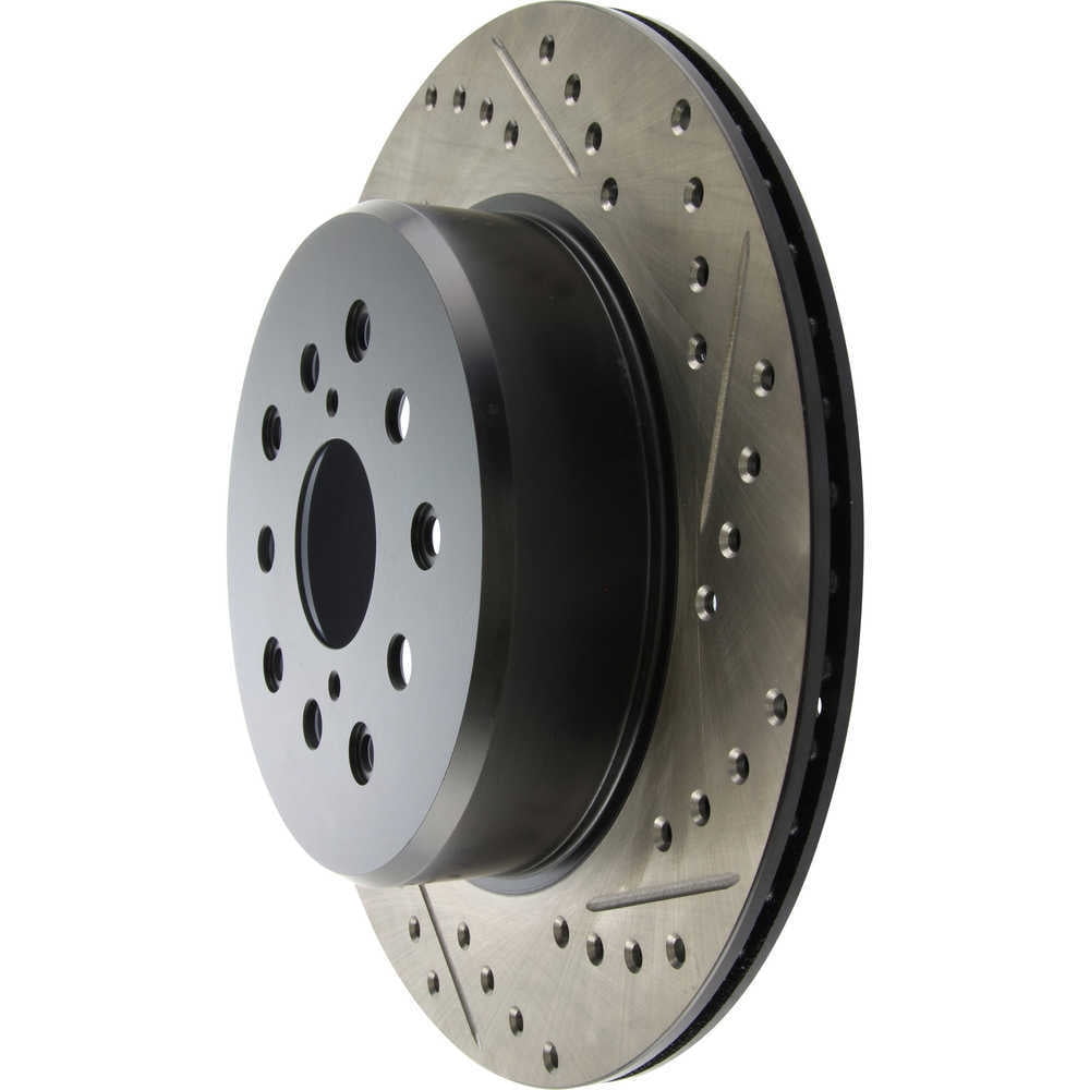 StopTech 5/93-98 Toyota Supra Left Rear Slotted & Drilled Rotor Fits select: 1994-1996 TOYOTA SUPRA SPORT ROOF, 1997 TOYOTA SUPRA SPORT ROOF LIMITED