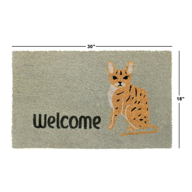Rugsmith Natural Tufted Dog Welcome Doormat, 18 x 30