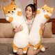 thumbnail image 2 of 130cm Giant Long Shiba Inu Dog Plush Toy Throw Pillow Stuffed Soft Animal Corgi Chai Cushion Kawaii Birthday Valentine Present, 2 of 5