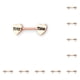 thumbnail image 2 of Anillo para pezones Jumpingount Joyas Piercings Decoración corporal mujer Oro rosa Titty-Time, 2 of 6