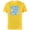 Yellow, variant on Disney 100 Donald and Daisy Happy Faces D100 - Short Sleeve Cotton T-Shirt for Adults - Customized-White