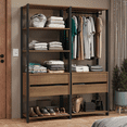 thumbnail image 3 of Ropero Closet Guardarropas Madesa Valencia 140cm MN, 3 of 6