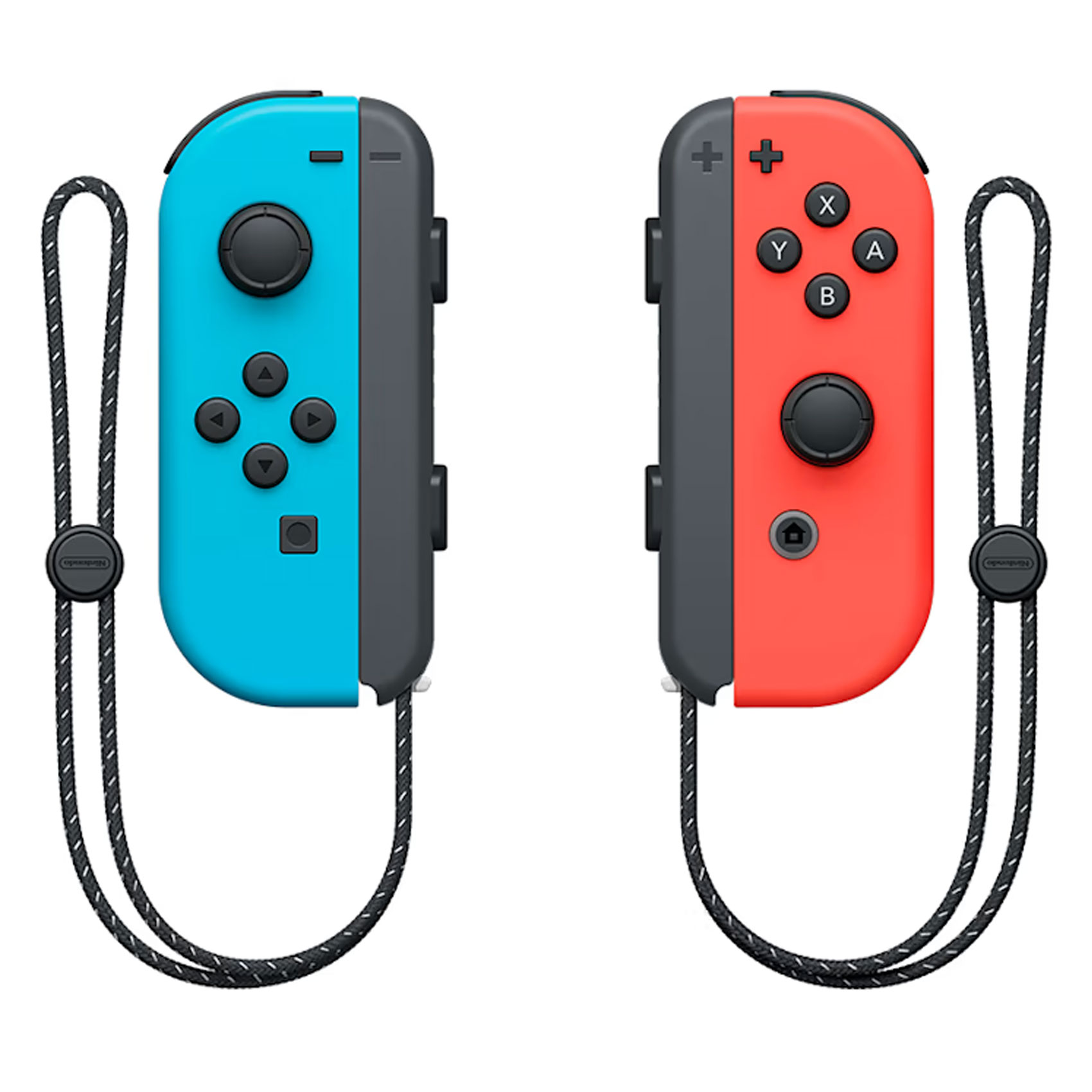 Pre-Owned Nintendo Switch OLED Model Neon Blue/Neon Red Set with BOLT AXTION Cleaning Kit HDMI Bundle