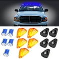 thumbnail image 5 of CCIYU 5 Pack Amber Cab Marker Clearance Light + Blue T10 8SMD LED Bulbs w/Bases Replacement fit for Replacement fit for Ford E-150 E-250 F-250 F-350 F-450 Super Duty, 5 of 5