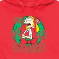 thumbnail image 3 of Hey Arnold! - Ho Ho Ho Stinko - Men's Pullover Hooded Fleece Sweatshirt, 3 of 5