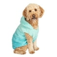 thumbnail image 3 of Justice Pet Polyester Ombre Sherpa Hoodie, Blue Tonal, S, 3 of 6