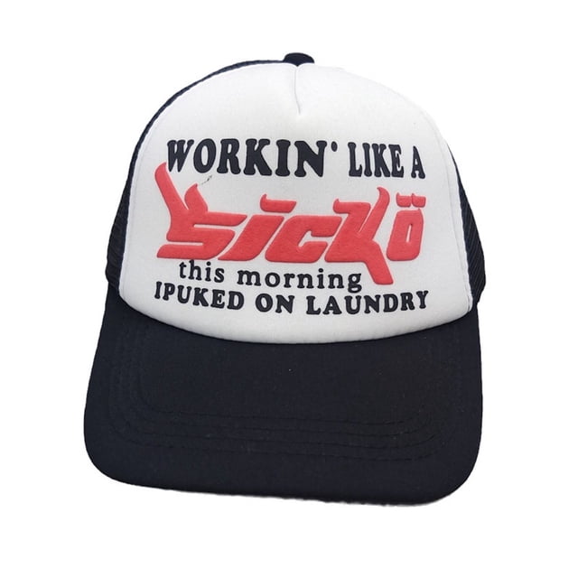 Gorra de béisbol Workins Likes A Sickos Anime Snapback Hat H