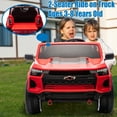 thumbnail image 2 of FINITO 24V Battery Powered Kids Ride on Toy Car, Official License Colorado  4 Wheeler Ride on UTV with Remote Control, LED Bright Lights and Music Play, Red, 2 of 8
