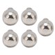 thumbnail image 1 of Piezas de corona de reloj, kit de herramientas de reparación de reloj de pulsera plateado, duradero, resistente, ligero, práctico, 5 uds., 3mm/0,12 pulgadas, 1 of 14