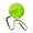 1 green ball hanging, variant on Misright Golf Swing Arm Postures Corrector Connection Ball With Ergonomic Design