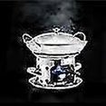 thumbnail image 3 of Quemador de alcohol compatible con fondue, quemador de bebidas espirituosas, acero inoxidable, gris, 18 x 9,6 cm - 1, 3 of 4