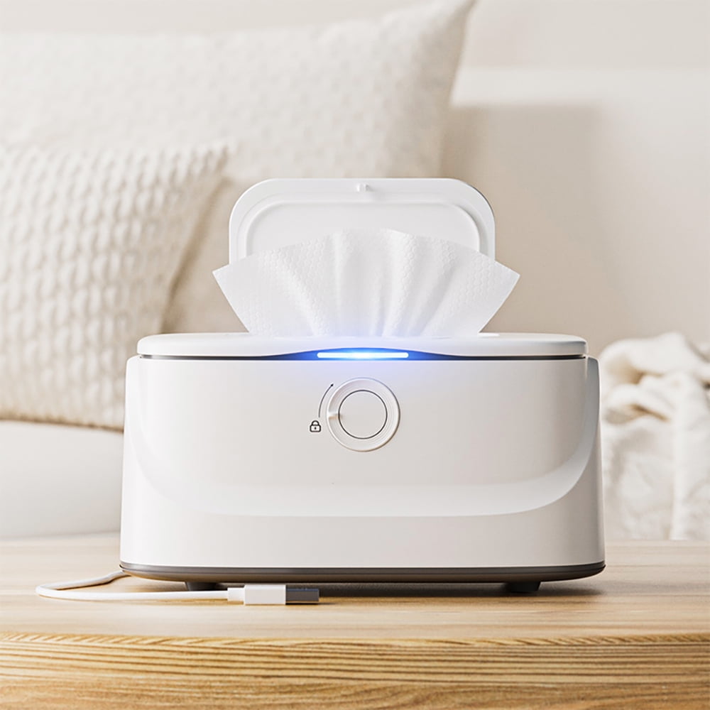 MaiRkang USB Baby Wipe Warmer with Automatic Shut-Off, White (1 Pack)