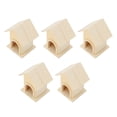 thumbnail image 4 of Garden Bird House, Strong 5Pcs Wooden DIY Birdhouse With Outlet For Garden Patio Decoration For Sparrows Finch Blue Bird, 4 of 8