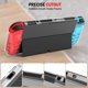 thumbnail image 5 of z6j Transparent Soft TPU Protective Cover Game Console Controller v1Z Case for Nintendo Switch Oled, 5 of 5