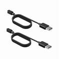 thumbnail image 1 of ccwonima Compatible for Zhizhi Smart Watch Charger, Magnetic USB Replacement Charging Cable Compatible with Zhizhi P72 1.91 Inches Smart Watch (2 Pack-Black+Black), 1 of 1