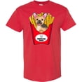 thumbnail image 3 of Inktastic Cute Frenchie in French Fries T-Shirt, 3 of 5