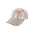 thumbnail image 1 of Top Headwear Shiny Studded Baseball Cap - Pink, 1 of 1