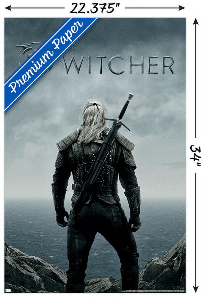Netflix The Witcher - Teaser Wall Poster, 22.375" x 34"