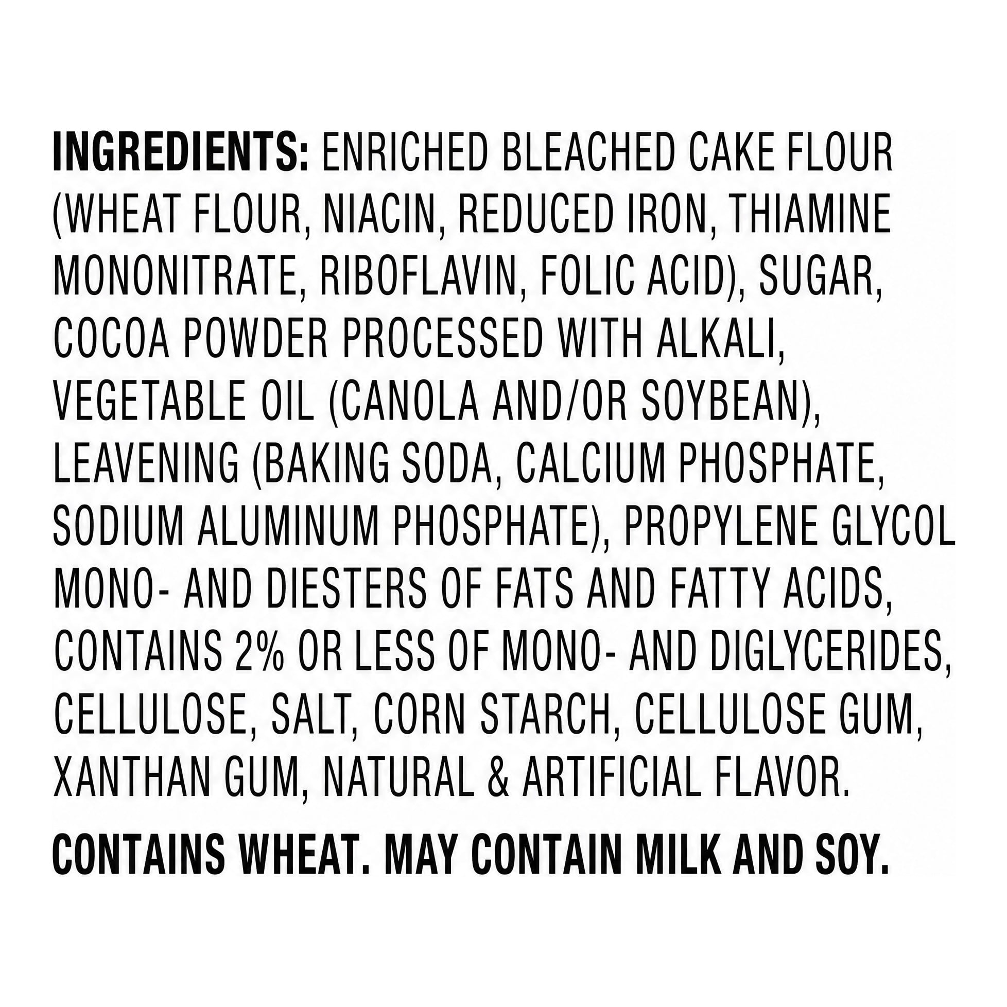 Great Value Deluxe Moist Devil's Food Chocolate Cake Mix, 15.25 oz Box