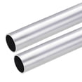 thumbnail image 5 of Uxcell Aluminum Round Tube Seamless Straight Tubing 30mm OD 27mm Inner Dia 300mm Length 6063 2 Pack, 5 of 5