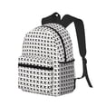 thumbnail image 2 of Haiem Airplane Lightweight Backpack for School, Classic Basic Water Resistant Casual Daypack for Travel with Bottle Side Pockets, 2 of 8