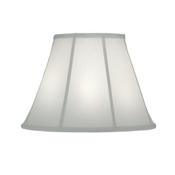 Stiffel ST7 8 x 16 x 12 in. Softback Empire Lamp Shade, Ivory Shadow