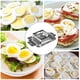 thumbnail image 2 of Naiovety Cortador de huevos de acero inoxidable, rebanador de frutas multifuncional, suministros de cocina para huevos, huevos salados, y plátanos Cocina y Comedor Naiovety HA015373-00, 2 of 5