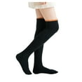 thumbnail image 2 of LNMQLPDBS Women's Cable Knit Thigh High Socks Winter Boot Stockings Extra Long Over Knee High Leg Warmers, 2 of 6