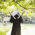 thumbnail image 3 of Eveokoki Congrats Grad Decorative Signage, 8x12 Inch Aluminum Graduation Lawn Sign with Stakes, Waterproof for Outdoor Garden Decorations Supplies, 3 of 6