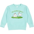 thumbnail image 2 of Inktastic Hey, Guess What? Chicken Butt Toddler Sweatshirt, 2 of 4