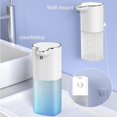 thumbnail image 2 of HLONK Automatic Soap Dispenser Rechargeable Touchless Electric Hand Sanitizer Dispenser Liquid Hand Soap Dispenser Pump Soap Volume for Kitchen Bathroom Wall, 2 of 7