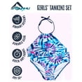 thumbnail image 3 of Kanu Surf Girls Swimsuits UPF 50+ Quick Dry Girls Tankini Top and Bikini Bathing Suits 4 Piece Set, 3 of 7