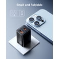 thumbnail image 4 of Cargador Baseus CCCJG30CS 30W Doble Puerto USB-C Plegable, 4 of 6